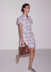 Cream Summer Swing Dress