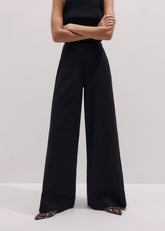 Black Wide-Leg Pant