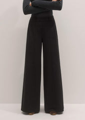 Black Wide-Leg Pant