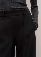 Black Wide-Leg Pant