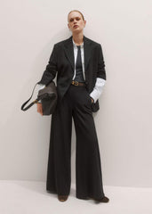 Black Wide-Leg Pant