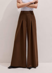 Walnut Brown Ultimate Very Wide-Leg Pant