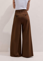 Walnut Brown Ultimate Very Wide-Leg Pant