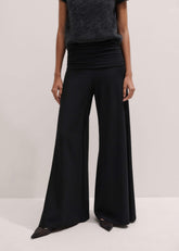 Black Super Wide Palazzo Pant