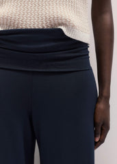 Navy Super Wide Palazzo Pant