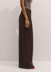 Brown Wide-Leg Pant