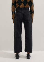 Black Patch Pocket Engineered Jean