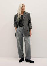 Gray Clever Jean