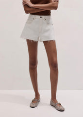 Ecru Classic Cut Off Short
