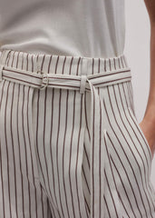 Ivory Tailored Pleat Short