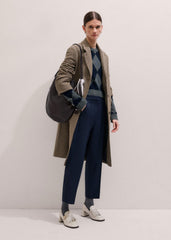 Navy Slim Crop Forever Pant | Pants