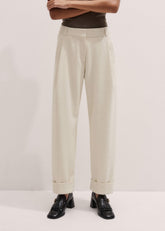 Ivory Clever Tapered Pant