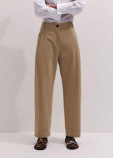 Brown Clever Tapered Chino