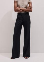 Black Tailored Leg Elongator Pant