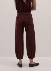 Cinnamon Brown Relaxed Sweatpant
