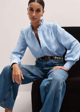 Blue Winter Blouse