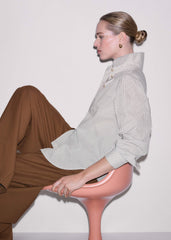 White Stripe Relaxed Forever Shirt