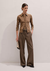 Brown Ultimate Rib Shirt