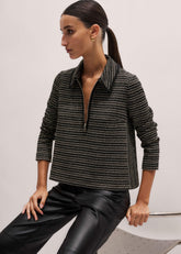 Black AM-PM Swing Top