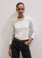 Cream Warm Touch Top