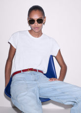 White Soft Washed Tee