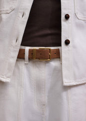 Brown Perfect Basic Vest