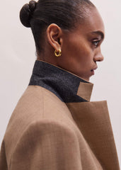 Brown Icon Oversized Blazer