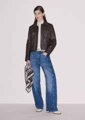 Brown Patch Pocket Jacket