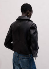 Black Perfect Little Biker Jacket