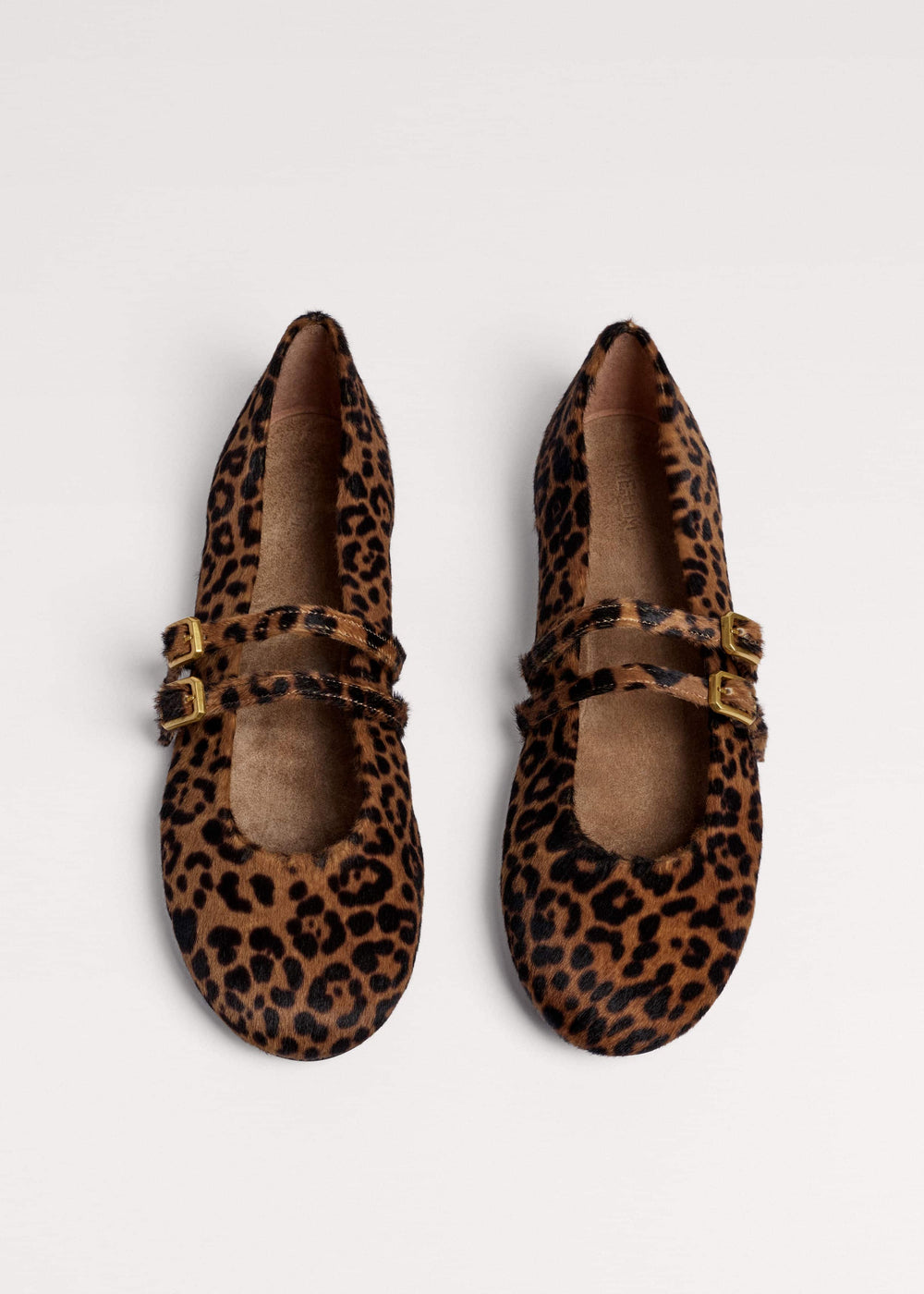 Dark Brown Leopard Ballet Flat