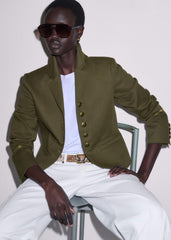 Khaki Wear With Everything Fitted Utility Jacket