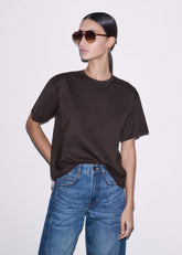 Brown Oversized Tee
