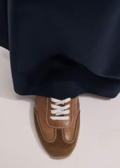 Brown Retro Runner Sneaker