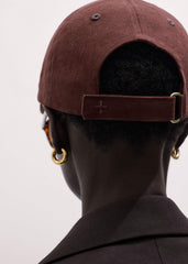 Cinnamon Brown Soft Baseball Cap