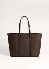 Brown Reversible Tote