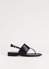 Black Minimal Sandal