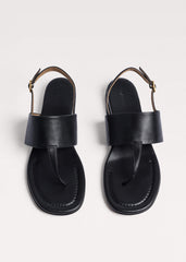 Black Minimal Sandal