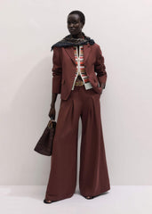Cinnamon Brown Icon Oversized Blazer Suit