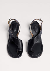 Black Asymmetric Heel