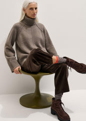 Brown Boot Sock