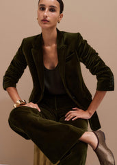 Gold Asymmetric Slipper