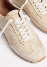 Latte Retro Runner Sneaker