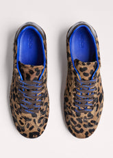 Brown Leopard Print Retro Runner