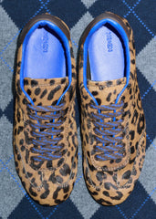 Brown Leopard Print Retro Runner