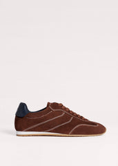 Brown Retro Runner Sneaker