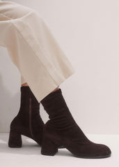 Brown Ankle Stretch Boot