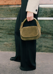 Green Mini Resin Handle Bag