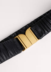 Black Elasticated Belt