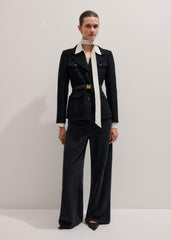 Black Elasticated Belt
