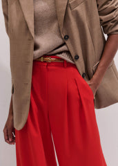 Brown Skinny Belt